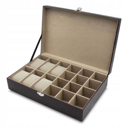  Watch and Cufflink Box LEATHER XL