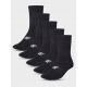  4F SOCKS CHILDREN'S LONG ANKLE SOCKS SET OF 5 PAIRS USOCU294 AW24