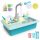  Kitchen SINK TAP with Water Dishes Cutlery Washing Running Water