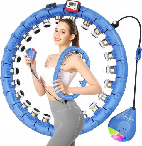  Hula hoop with studs Spmove 120 cm blue