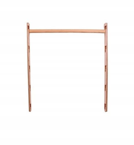  Wooden pull-up bar in the door frame, 5 levels! Non-spreading.