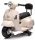  Ride-on for kids Vespa scooter battery with backrest white