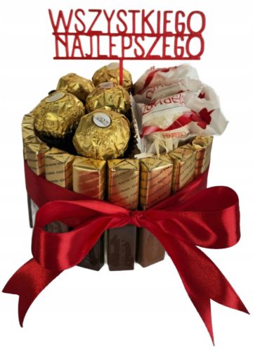  Cake MERCI FERERO Gift Basket Sweets Set Gift St. Nicholas Day Christmas
