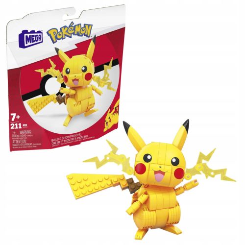  Mega Construx Build and Display Pokémon - Pikachu GKY95