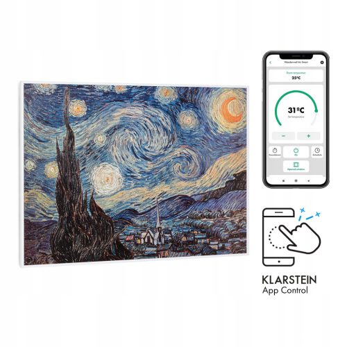  Klarstein Wonderwall Air Art Smart Starry Night infrared heater 80 x 60 cm 500 W