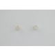  Small Moonstone Stud Earrings, Silver 925