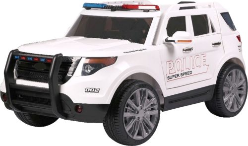  POLICE CAR BATTERY 12V 2 ENGINES 45W + REMOTE CONTROL