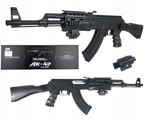  AK-47 BALL RIFLE ASG PISTOL DEFINITE LASER