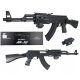  AK-47 BALL RIFLE ASG PISTOL DEFINITE LASER