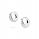  Silver teardrop earrings 8 mm ANIA KRUK
