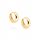  Gold-plated teardrop earrings 8 mm ANIA KRUK