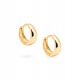  Gold-plated teardrop earrings 8 mm ANIA KRUK