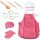  Kitchen Apron Set for Kids - 11 Pieces, Cooking Costume