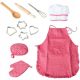  Kitchen Apron Set for Kids - 11 Pieces, Cooking Costume