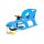  Sled Slide BULLET with Backrest Steering Wheel BLUE