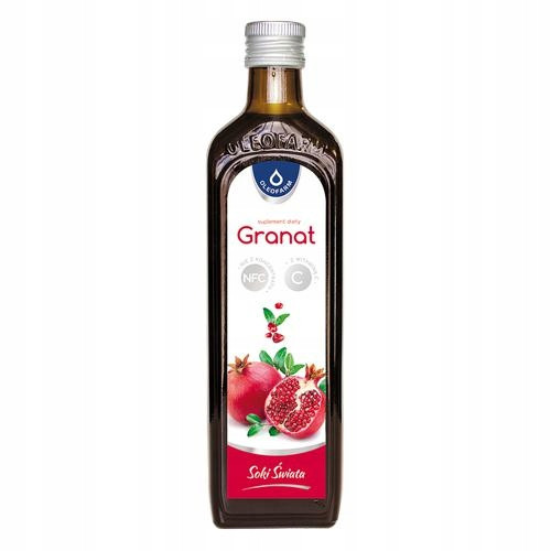  Pomegranate juice with vitamin C, Oleofarm 490 ml