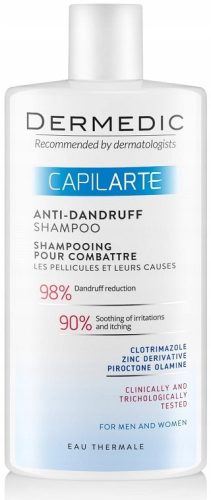 Dermedic Capilarte Anti-Dandruff Shampoo for Men & Women, 300ml