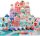  WOODEN EDUCATIONAL BLOCKS CITY SET OF 115 PIECES WITH PUZZLES