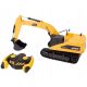  EXCAVATOR BULLDOZER XXL LARGE REMOTE CONTROLLED FOR CHILDREN BATTERY POWERED