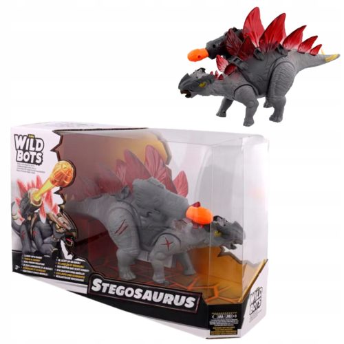  INTERACTIVE DINOSAUR WITH STEGOSAURUS LAUNCHER