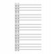  BATHROOM RADIATOR WHITE LADDER 90x50 cm MODERN MILO RADIATOR