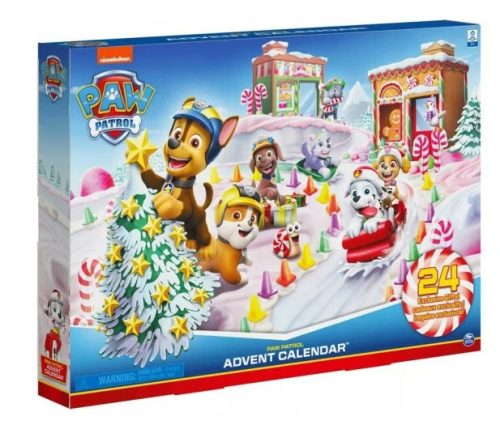  PAW PATROL ADVENT CALENDAR SPIN MASTER