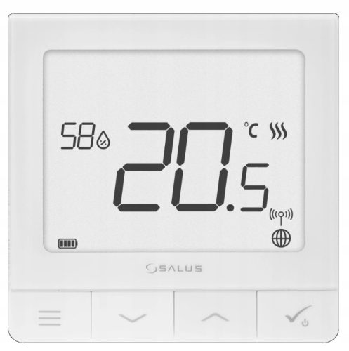  SALUS TEMPERATURE CONTROLLER WITH HUMIDITY SENSOR