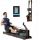  Water rower up to 120 kg with LCD display 180 x 44.5 x 44 cm for exercise