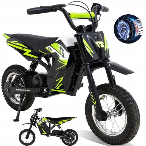  RCB R9X 300W Kids Motorcycle 8/12/25km/h 12 Inch Electric Bike