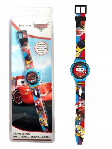  Cars Digital Children's Wrist Watch