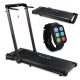  Folding electric treadmill 14 km/h LCD LED display silent