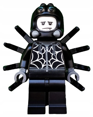  lego minifigures figure - col320 spider suit boy - series 18