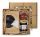  BASKET GIFT BOX GIFT COFFEE WILD BOAR GIFT SET WITH JAM CHOCOLATE