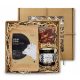  BASKET GIFT BOX GIFT COFFEE WILD BOAR GIFT SET WITH JAM CHOCOLATE