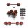  Adjustable dumbbells Barbell HMS SGC30 Set 30kg