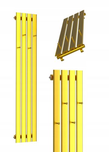  BELLOHOOK DECORATIVE RADIATOR 120x30 GOLD