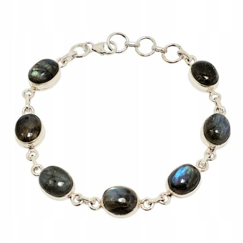  Silver bracelet with natural labradorite 925 no. 1780