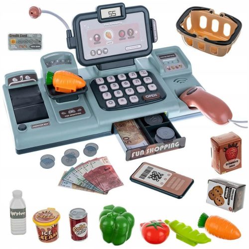  INTERACTIVE LARGE CASH REGISTER STORE TAPE SCALE ACCESSORIES MICROPHONE