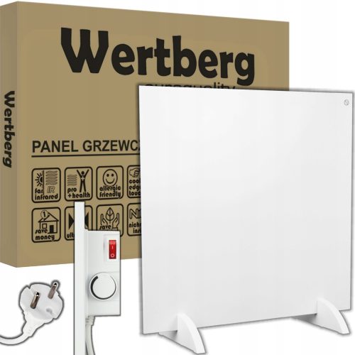  WERTBERG IR 5.43 infrared heater with thermostat metal radiator