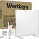  WERTBERG IR 5.43 infrared heater with thermostat metal radiator