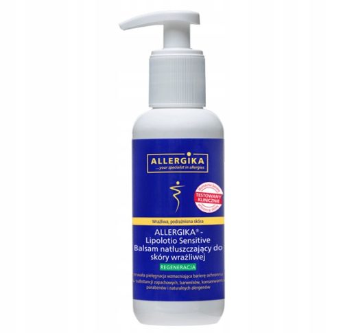 ALLERGIKA Lipolotio Sensitive Balm for Intensive Skin Regeneration - Fragrance-Free