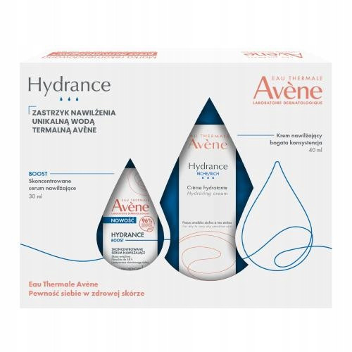  AVENE Hydrance Set moisturizing serum, 30ml + moisturizing cream 40ml