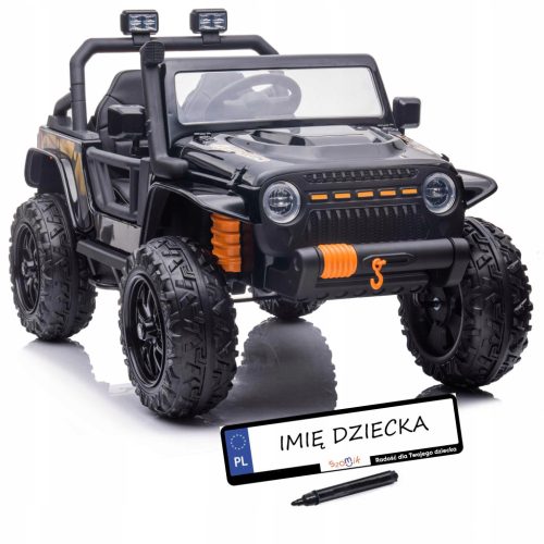  LARGE Battery operated car Off-road Buggy 4 motors 45 W Leather EVA wheels LEDs