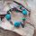  Indian turquoise bracelet interesting pattern silver gallery unique large nuggets