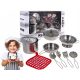  Ramiz metal cookware set 11 pcs. 3+