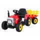  Tractor with trailer and remote control BLOW red XMX-611