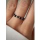  Elastic ring black tourmaline