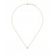  Gold minimalist necklace smooth ball small Verona CA194272