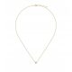  Gold minimalist necklace smooth ball small Verona CA194272