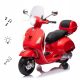  BATTERY SCOOTER VESPA GTS SUPER RED FOR CHILDREN